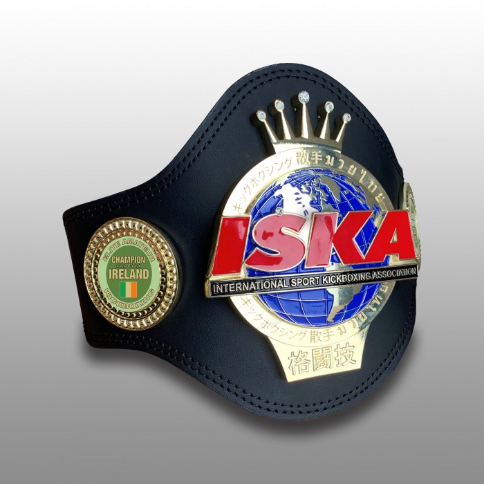 ISKA ELITE AMATEUR KICKBOXING NATIONAL TITLE BELT